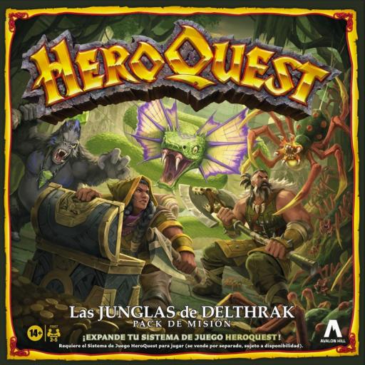 Imagen de juego de mesa: «HeroQuest: Las junglas de Delthrak»