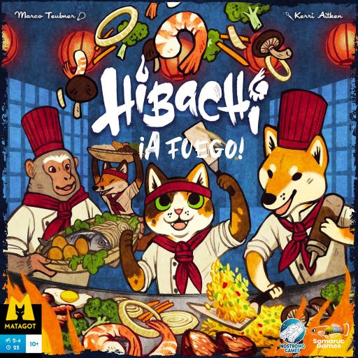Imagen de juego de mesa: «Hibachi ¡A Fuego!»