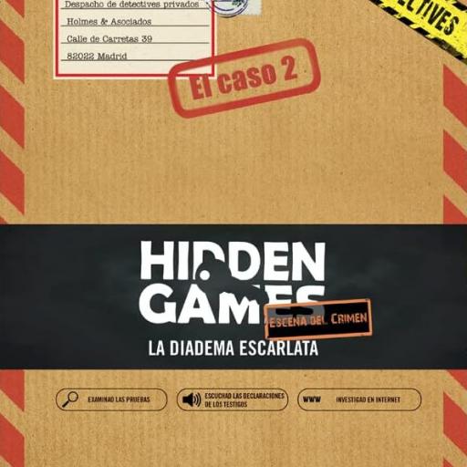 Imagen de juego de mesa: «Hidden Games: La Diadema Escarlata»