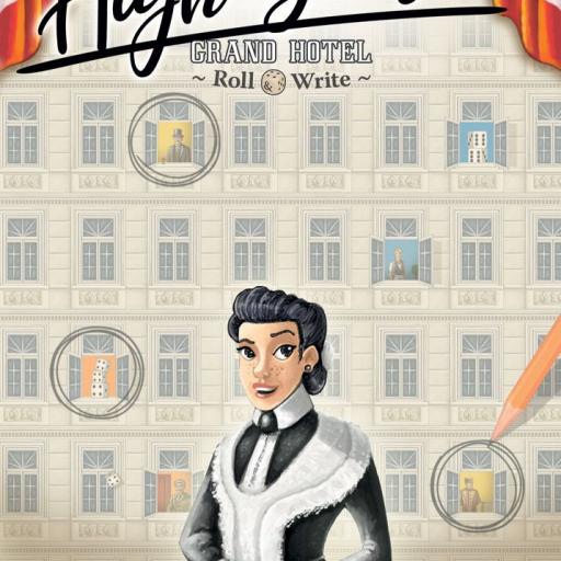 Imagen de juego de mesa: «High Season: Grand Hotel Roll & Write»