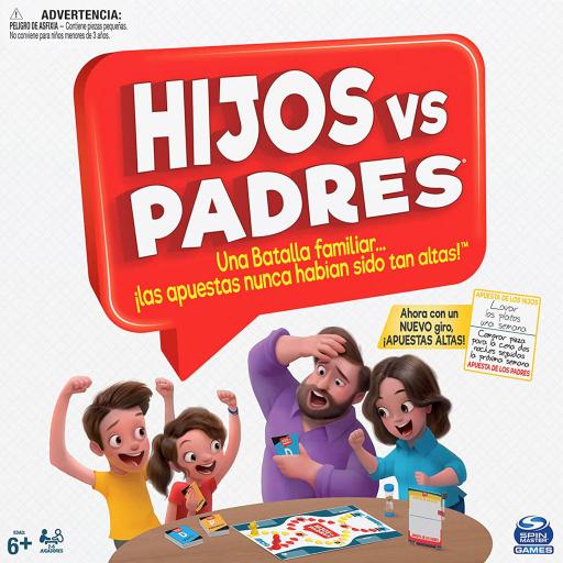Imagen de juego de mesa: «Hijos vs Padres»