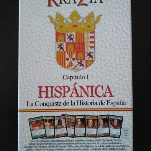 Imagen de juego de mesa: «Hispánica: La Conquista de la Historia de España»