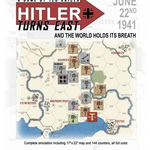 Imagen de juego de mesa: «Hitler Turns East»