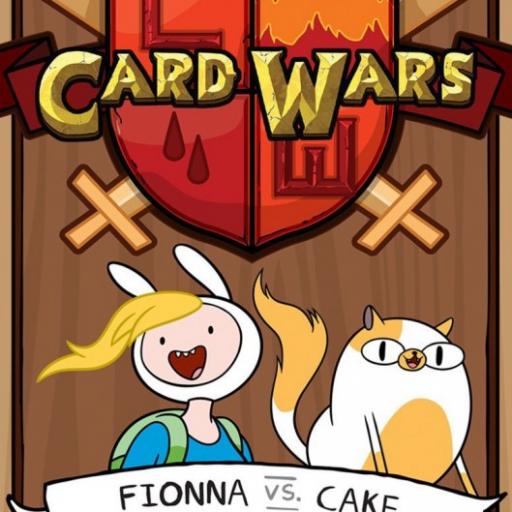 Imagen de juego de mesa: «Hora de Aventuras: Card Wars – Fionna contra Cake»