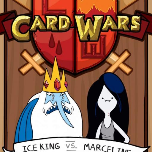 Imagen de juego de mesa: «Hora de Aventuras: Card Wars – Rey Hielo contra Marceline»