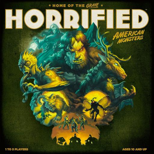 Imagen de juego de mesa: «Horrified: American Monsters»