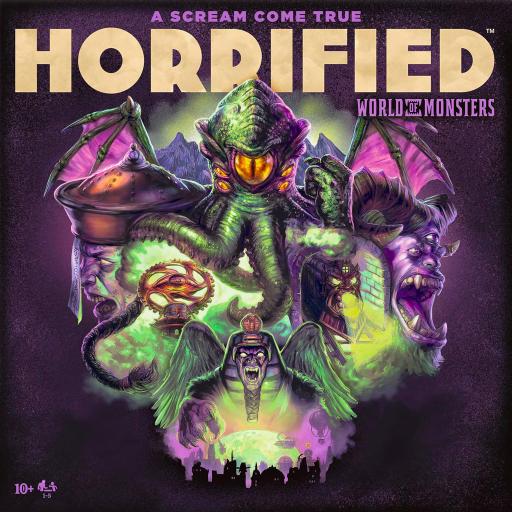 Imagen de juego de mesa: «Horrified: World of Monsters»