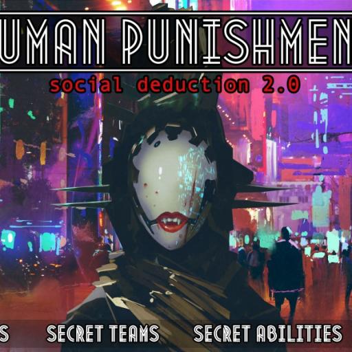 Imagen de juego de mesa: «Human Punishment: Social Deduction 2.0»