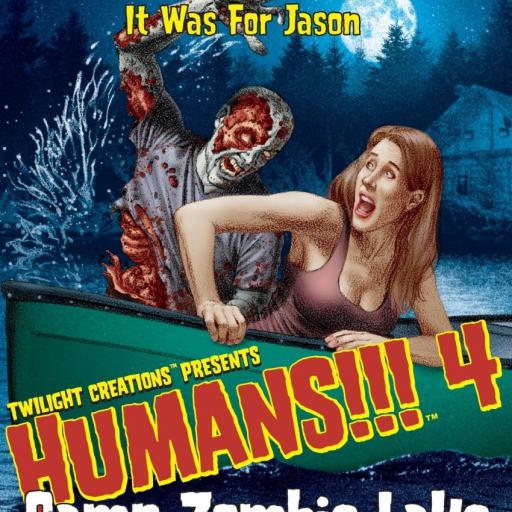 Imagen de juego de mesa: «Humanos!!! 4: Campamento Zombie Lake»