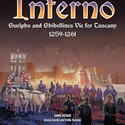 Imagen de juego de mesa: «Inferno: Guelphs and Ghibellines Vie for Tuscany, 1259-1261»