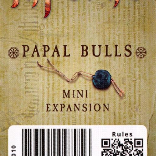 Imagen de juego de mesa: «Inferno: Papal Bulls – Mini Expansion»