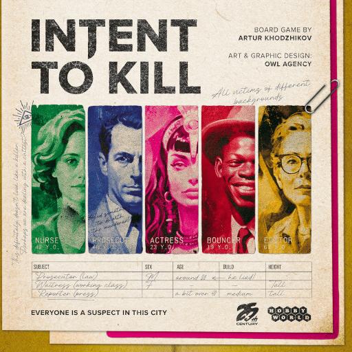 Imagen de juego de mesa: «Intent to Kill»
