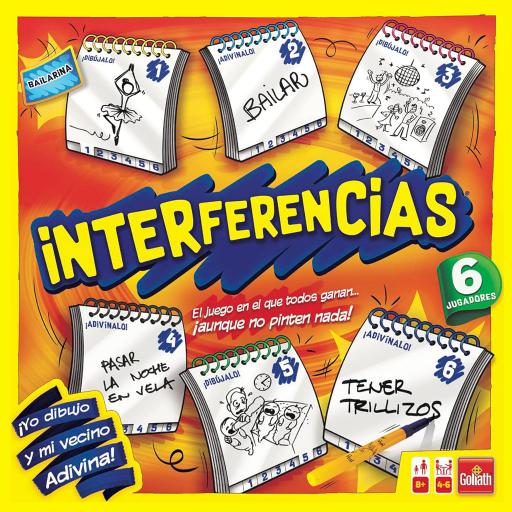 Imagen de juego de mesa: «Interferencias: Versión 6 Jugadores»