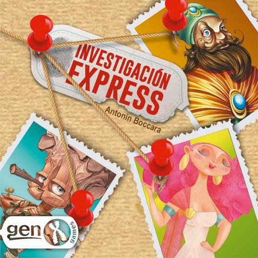 Imagen de juego de mesa: «Investigación Express»
