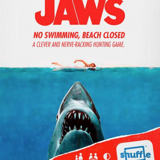 Imagen de juego de mesa: «Jaws: No swimming, beach closed»