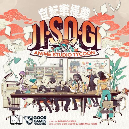 Imagen de juego de mesa: «Jisogi: Anime Studio Tycoon»