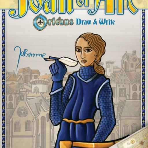 Imagen de juego de mesa: «Joan of Arc: Orléans Draw & Write»