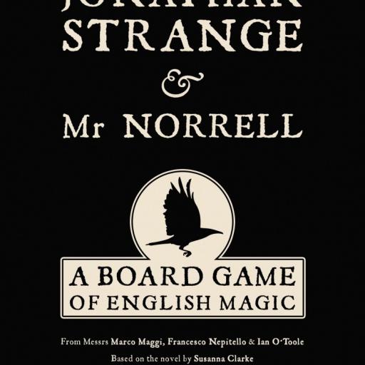 Imagen de juego de mesa: «Jonathan Strange & Mr Norrell: A Board Game of English Magic»