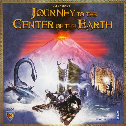 Imagen de juego de mesa: «Journey to the Center of the Earth»