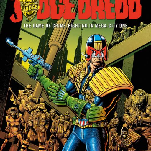 Imagen de juego de mesa: «Judge Dredd: The Game of Crime-Fighting in Mega-City One»