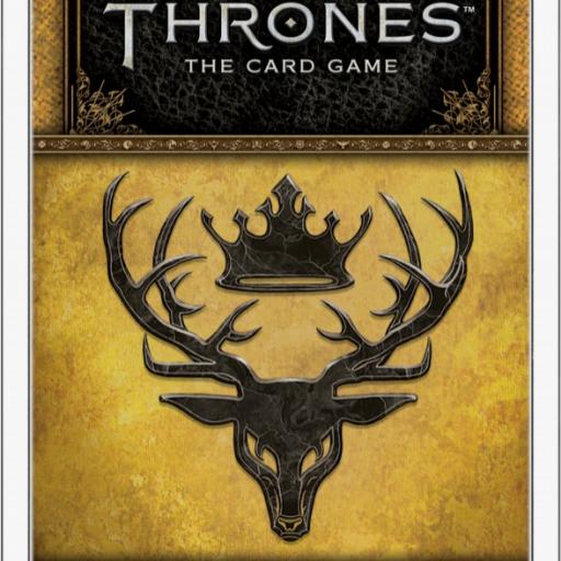 Imagen de juego de mesa: «Juego de Tronos: LCG – Casa Baratheon (Mazo introductorio)»