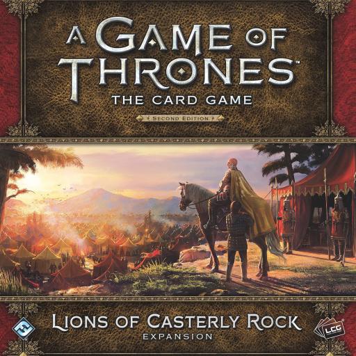 Imagen de juego de mesa: «Juego de Tronos: LCG – Leones de Roca Casterly»