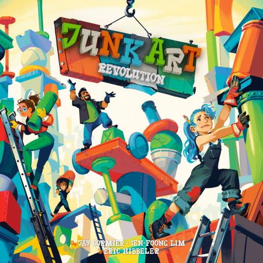 Imagen de juego de mesa: «Junk Art Revolution»
