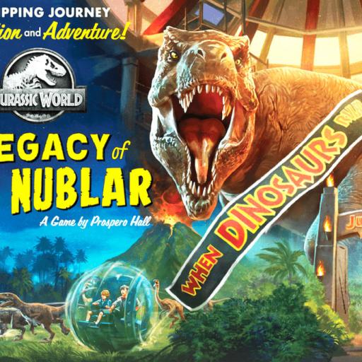 Imagen de juego de mesa: «Jurassic World: The Legacy of Isla Nublar»