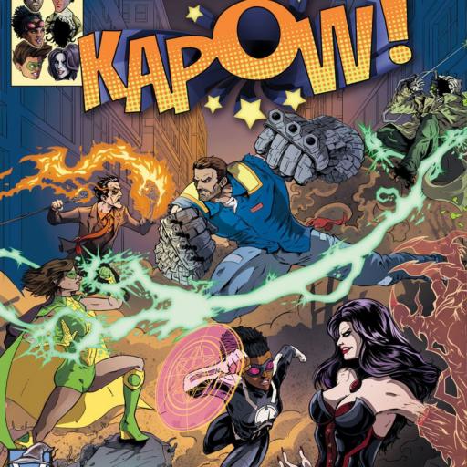 Imagen de juego de mesa: «KAPOW! Volume 1»