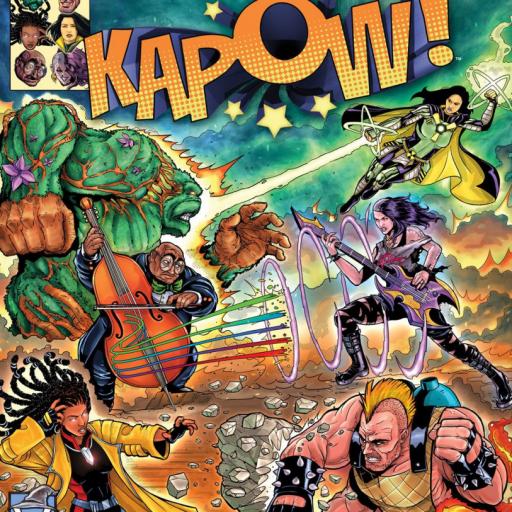 Imagen de juego de mesa: «KAPOW! Volume 2»