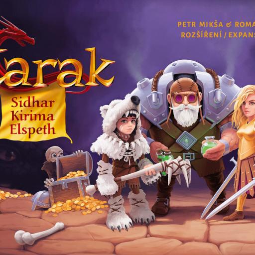 Imagen de juego de mesa: «Karak: Sidhar, Kirima, Elspeth»