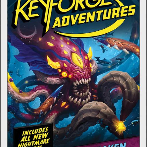 Imagen de juego de mesa: «Keyforge Adventures: Rise of the Keyraken»