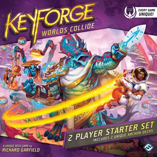 Imagen de juego de mesa: «KeyForge: Mundos en colisión»