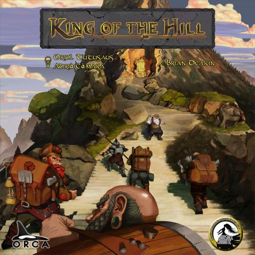 Imagen de juego de mesa: «King Of The Hill: The Dwarf Throne»