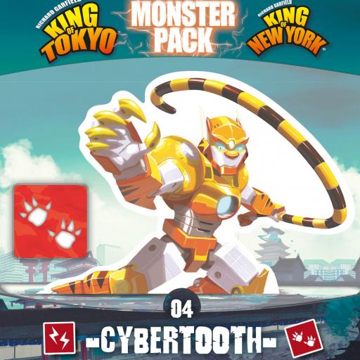 Imagen de juego de mesa: «King of Tokyo/New York: Monster Pack – Cybertooth»