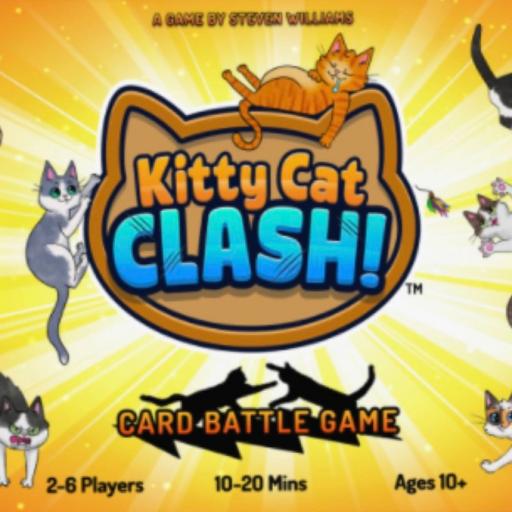 Imagen de juego de mesa: «Kitty Cat Clash! Card Battle Game»