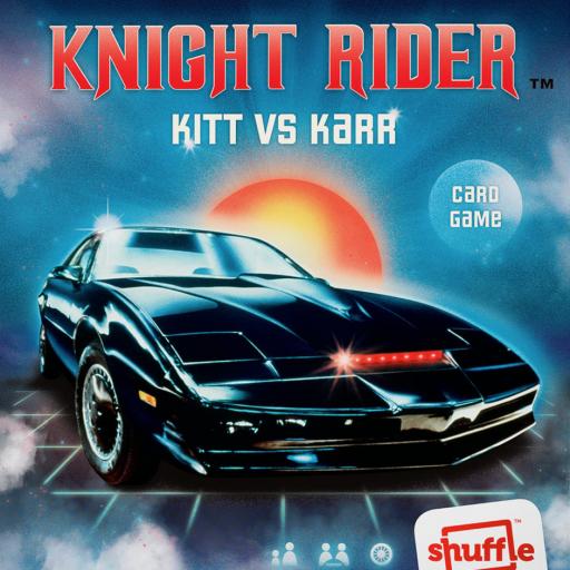 Imagen de juego de mesa: «Knight Rider: KITT vs KARR Card Game»