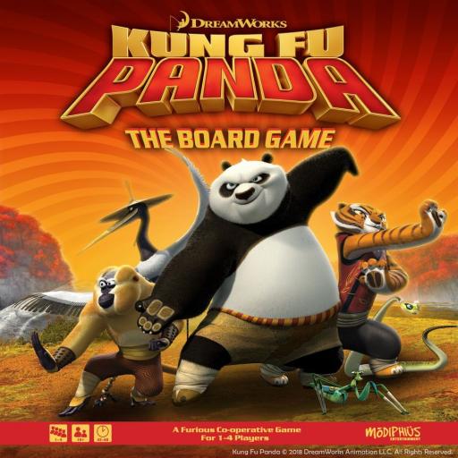 Imagen de juego de mesa: «Kung Fu Panda: The Board Game»