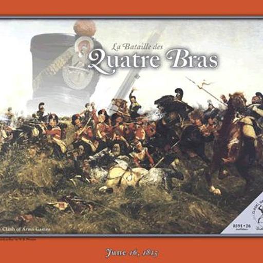 Imagen de juego de mesa: «La Bataille des Quatre Bras»