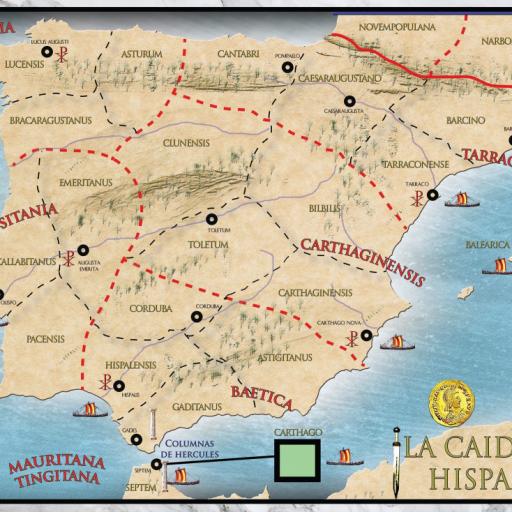 Imagen de juego de mesa: «La Caída de Hispania»
