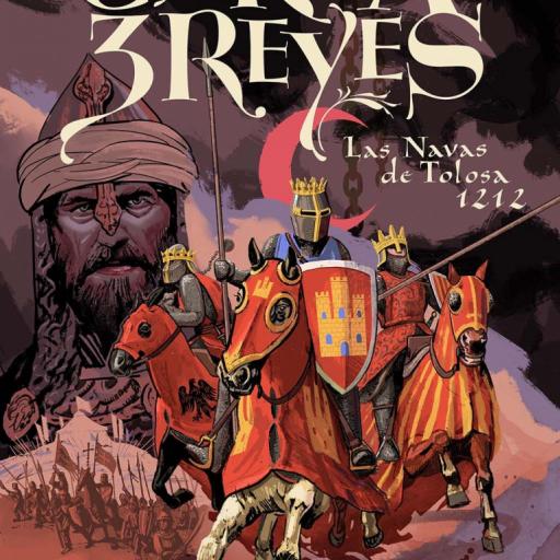 Imagen de juego de mesa: «La Carga de los 3 Reyes: Las Navas de Tolosa 1212»