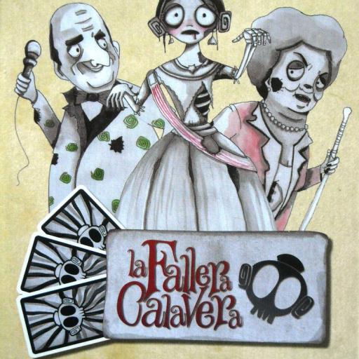 Imagen de juego de mesa: «La Fallera Calavera»