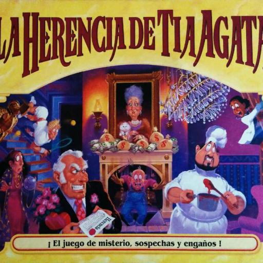 Imagen de juego de mesa: «La Herencia de Tía Ágata»