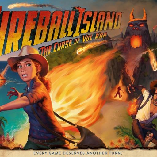 Imagen de juego de mesa: «La Isla de Fuego: La Maldición de Vul-Kar»
