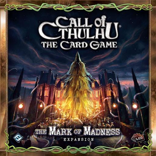 Imagen de juego de mesa: «La llamada de Cthulhu: LCG – La Marca de la Locura»