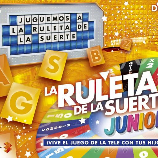 Imagen de juego de mesa: «La Ruleta de la Suerte Junior»