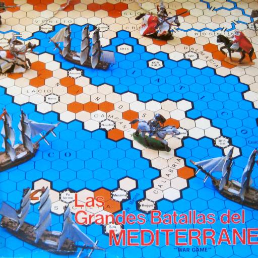 Imagen de juego de mesa: «Las Grandes Batallas del Mediterraneo»