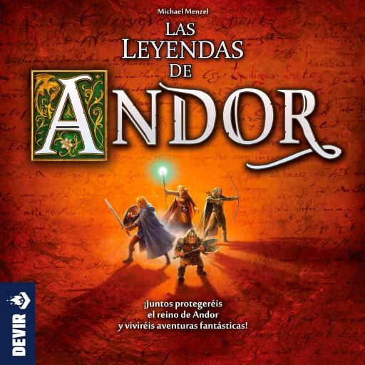 Imagen de juego de mesa: «Las Leyendas de Andor»