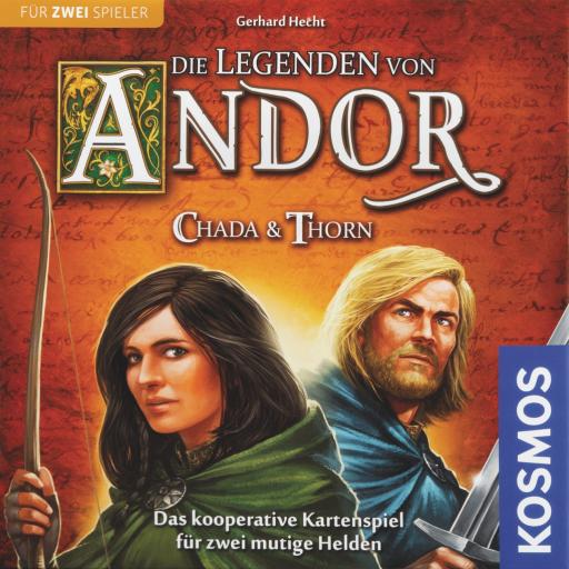 Imagen de juego de mesa: «Las Leyendas de Andor: Chada y Thorn»