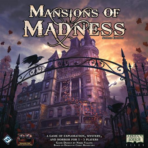 Imagen de juego de mesa: «Las Mansiones de la Locura: 2ª Ed.»